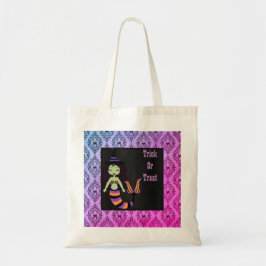 ハロウィーンウィッチマーメイドトリートバッグトートバッグブライト トートバッグ