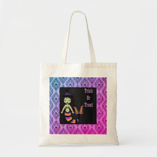 ハロウィーンウィッチマーメイドトリートバッグトートバッグブライト トートバッグ (正面)