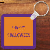 =ハロウィーンウィッチラットとほうきムダブル・サイドバイサイド キーホルダー (裏面)