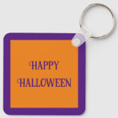 =ハロウィーンウィッチラットとほうきムダブル・サイドバイサイド キーホルダー (裏面)