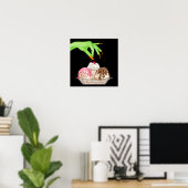 ハロウィーンウィッチー爪、 ネイル- SRF ポスター (ホームオフィス)