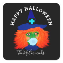 ハロウィーンウィッチ着用顔マスクスクリプト名