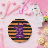 ハロウィーンウィッチ私はあなたに魔法をかけたおもしろいフェスティバル ペーパープレート (パーティー)