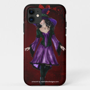 ハロウィーンウィッチ1ダークファンタジーデザイン iPhone 11 ケース