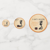 ハロウィーンウィッチ10月ベビーシャワー コンフェッティ (正面)