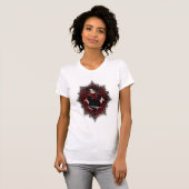 ハロウィーンウィッチ4ファンタジー魔法Tシャツ Tシャツ (正面フル)