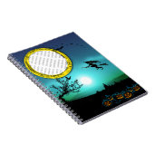 ハロウィーンウィッチ、ジャック・オランタン、フォトフレーム ノートブック (右側)