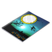 ハロウィーンウィッチ、ジャック・オランタン、フォトフレーム ノートブック (左側)