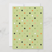 ハロウィーンウェディングシャワー招待状 招待状 (裏面)