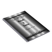 ハロウィーンウェディングプランナー手帳 ノートブック (右側)