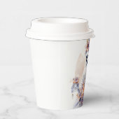 ハロウィーンウォーターカラースケルトン紙カップ 紙コップ (右)