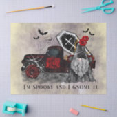 ハロウィーンウォーターカラートラック格言 薄葉紙 (クラフト)