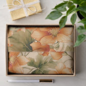 ハロウィーンウォーターカラーラクーン&カボンプキンズデクページ 薄葉紙 (ギフト)