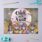 ハロウィーンウォーターカラー格言 薄葉紙 (クラフト)