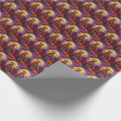 ハロウィーンウルフハウンドヴァンパイアパンプキンズ怖 ラッピングペーパー (角)