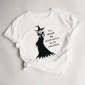 ハロウィーンウーメンズウィッチーシャツおもしろい引用文文字 Tシャツ