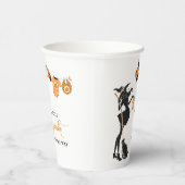 ハロウィーンエイトウィッチカボチャ赤ちゃんシャワー 紙コップ (右)