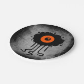 ハロウィーンエイリアンサイクロプス ペーパープレート (アングル)