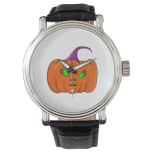 ハロウィーンエイリアンパンプキン 腕時計