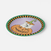 ハロウィーンエスキー紙プレート ペーパープレート (アングル)