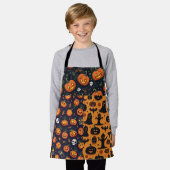 ハロウィーンエプロン エプロン (着用した状態)