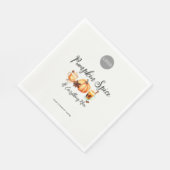 ハロウィーンオフィスパーティービジネスカボキンスパイスニース スタンダードランチョンナプキン (角)