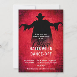 ハロウィーンオフィスパーティー企業のビジネスモンスター 招待状