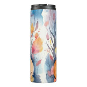 ハロウィーンオリエンタルブルー猫かぼちゃ怖い タンブラー (裏面)