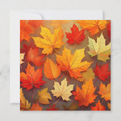 ハロウィーンオレンジウィッチカエル帽子 カード (裏面)