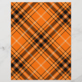 ハロウィーンオレンジタータンチェック (裏面)