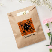 ハロウィーンオレンジタータンチェック フェイバーバッグ (封をした状態)