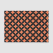 ハロウィーンオレンジティッシュペーパー抱き枕スタッファー 薄葉紙 (正面)