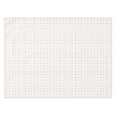 ハロウィーンオレンジブラック水玉模様シックパーティーデコール テーブルクロス (正面(横))