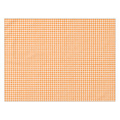 ハロウィーンオレンジホワ市松模様にイトホームパーティーデコール テーブルクロス (正面(横))