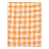 ハロウィーンオレンジホワ市松模様にイトホームパーティーデコール テーブルクロス (正面)