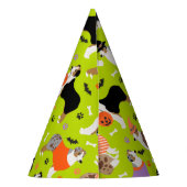 ハロウィーンオーストラリアシェパードパーティーハット パーティーハット (裏面)