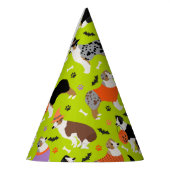 ハロウィーンオーストラリアシェパードパーティーハット パーティーハット (左)