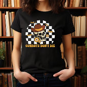 ハロウィーンカウボーイスカルカウボーイズ死なない Tシャツ