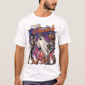 ハロウィーンカウボーイハウディグールズファミリー Tシャツ (正面)