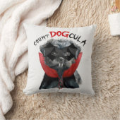 ハロウィーンカウントドッグキュラアフェンピンシェルドッグ クッション (ブランケット)