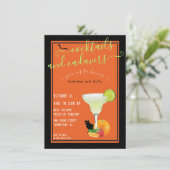 ハロウィーンカクテルとカドーバーズストレンジ・パロディ 招待状 (スタンド正面)