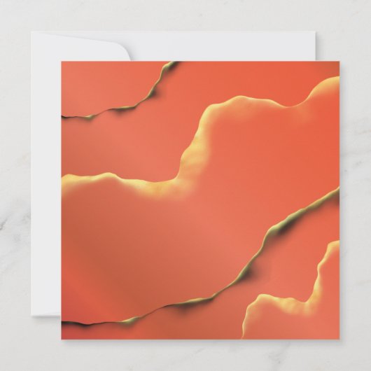 ハロウィーンカクテルカダバーブラックゴールデン抽象芸術 招待状 (裏面)