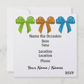 ハロウィーンカクテルパーティの招待状バイSRF 招待状 (裏面)