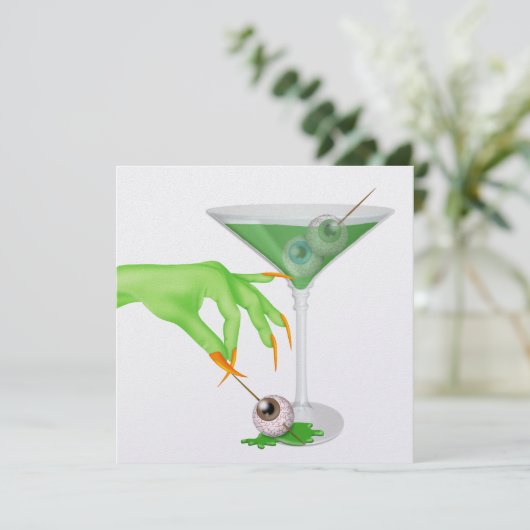 ハロウィーンカクテルパーティの招待状バイSRF 招待状 (スタンド正面)