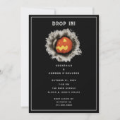 ハロウィーンカクテルパーティの招待状 招待状 (正面)