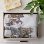 ハロウィーンカクテルパーティーウィッチウォータカラー 薄葉紙 (ギフト)