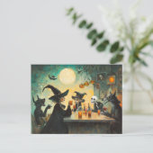 ハロウィーンカクテルパーティーウィッチズワーウルフ ポストカード (スタンド正面)