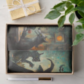 ハロウィーンカクテルパーティーウィッチズワーウルフ 薄葉紙 (ギフト)