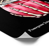 ハロウィーンカクテルパーティーウィッチズ血レシピ ポスター (角)