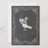 ハロウィーンカクテルパーティーブーゼボス 招待状 (裏面)